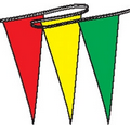 110' Cyclone Triangle Panel Pennant String